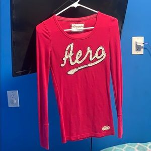 Pink aeropostale long sleeve